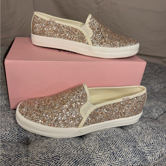 Ked’s for Kate Spade double decker Glitter shoes - Picture 1 of 7